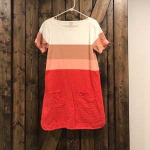 Jcrew Colorblock Shift Dress